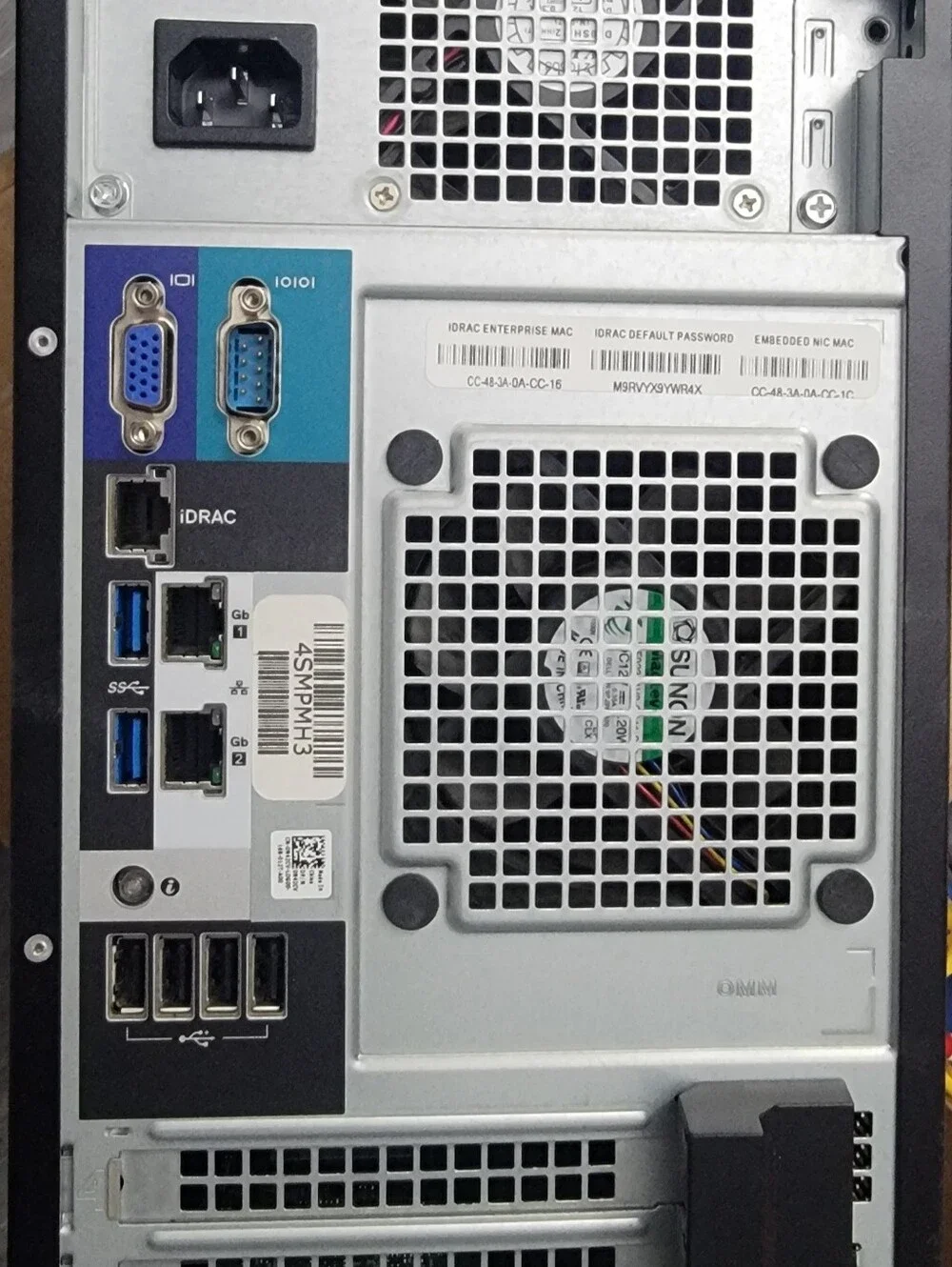 Dell EMC PowerEdge T140 Tower Server - Black